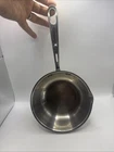 Emeril 1 Qt. Saucepan Pot Single Pour Spout Stainless Steel Copper No Lid Used. Price: $22.00.