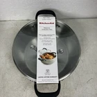 Kitchenaid Casserole With Lid, 4 Quart, Brushed Stainless Steel New. Price: $49.95.