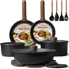 19PCS Pots Pans Non Stick, Cookware Sets Detachable Handle, Induction Kitche New. Price: $109.96.