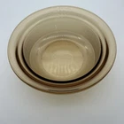 Vintage Vision Corning (V-30-B) 24OZ Amber Glass Bowl Pyrex Used. Price: $12.79.