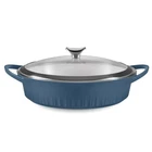 Corningware Quickheat 4-QT Cast Aluminum Braiser With Lid, Nonstick Ceramic I... New. Price: $59.51.