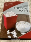 New Cestari Kitchen Red Silicone Microwave Popcorn Maker. Price: $12.50.