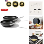 HA1 Hard Anodized Non Stick Fry Pan Set 2 Piece, 8, 10 Inch, Induction, Oven ... New. Price: $178.99.
