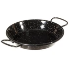 Garcima 6-INCH Enameled Steel Paella Pan, Cm, Black New. Price: $42.99.