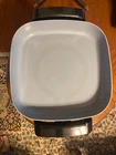Toastmaster 12" Electric Skillet Open. Price: $20.00.