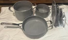 Cuisinart Culinary Collection Cookware 8-PIECE Set Non-stick Ceramic Used. Price: $95.00.