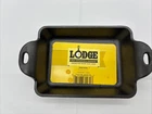 Lodge Cast Iron Rectangle Mini Server, 10 Ounce New. Price: $36.90.