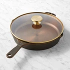 Smithey Cast Iron Skillet With Lid-williams Sonoma 40292 New. Price: $164.99.