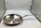 Mauviel M'150 Copper Frying Pan With Cast Stainless Steel Handle, 10.2 In. New. Price: $142.07.