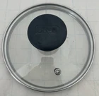 T-fal Tempered Glass Lid 5.5" Vented Black Plastic Knob Pan Replacement Used. Price: $14.99.