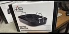All-clad HA1 Hard Anodized Nonstick Roaster Pan 13X16 Inch With Rack 500F Safe New. Price: $75.00.