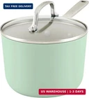 Kitchenaid Hard Anodized Ceramic Nonstick Cookware Sauce Pan With Lid, 3 Quart - New. Price: $84.36.
