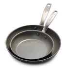 Greenpan Chatham 8" & 10" Ceramic Nonstick Fry Set Hard Anodized Skillets New. Price: $42.89.