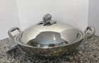 Ruffoni Opus Prima Hammered Stainless-steel Wok 12 W/ Tomato Knob, 3/4-QT New. Price: $349.00.