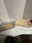 New Temptations Country Lace 13X 8 Rectangle 4 Quart Baker W/rack & Lid. Price: $29.99.
