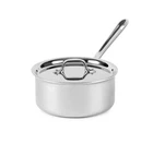 All-clad D3 3-PLY Stainless Steel Sauce Pan With Lid Quart New. Price: $104.99.