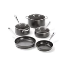Hard Anodized Nonstick 8 Piece Pots Pans Set 500F Oven Safe All Clad New. Price: $619.99.