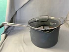 Lagasse Emerilware 5 Qt Sauce Pot Pan Nonstick Aluminum W/ Lid All-clad Used. Price: $39.99.