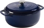 Lodge Essential Enamel Cast Iron Dutch Oven - Perfect For Bread Baking, Braising New. Price: $151.71.