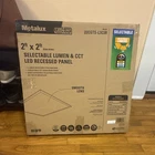 Metalux 2FT Selectable Lumen Cct Led Recessed Panel 22CGTS-L3C3R New. Price: $94.97.