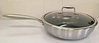 Cooker King 12-INCH Hybrid Non-stick Stainless Steel Wok With Lid C1U801C30 New. Price: $65.75.