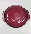 Vintage Tupperware Cranberry Microwave Stack Cooker Top Lid 2193A-2 Replacement Used. Price: $14.75.