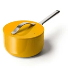Pan 3 Qt Nonstick Ceramic Oven Safe All Stovetops Marigold Caraway Sauce Toxic New. Price: $209.99.