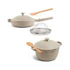 Our Place Cookware Duo 7-PIECE Ceramic Set With 10.5" Always Pan 2... New. Price: $305.93.