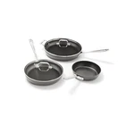 All-clad HA1 Hard Anodized Nonstick Fry Pan Set 5-PIECE Cookware, New. Price: $275.94.
