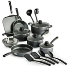Tramontina Primaware 18-PIECE Nonstick Cookware Set, Steel Gray New. Price: $69.12.
