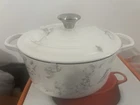 Creuset 4.5 Quart Signature Round Dutch Oven, Marble New. Price: $395.00.