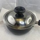 Vintage Ekcoware Copper Bottom 1 Qt Stainless Steel Saucepan With Lid Usa Used. Price: $17.99.