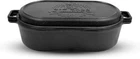 6QT. Cast Iron Roaster With Lid New. Price: $91.12.