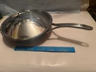 New Anolon Nouvelle Copper Lux Hard Anodized Non Stick 12.5" Cvd French Skillet. Price: $135.00.