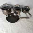 Circulon Premier Professional 7-PIECE Non-stick Cookware Used 3 Qt 2 1 -8". Price: $49.95.