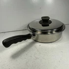 Vintage Vita Craft Ss Sauce Fry Pan Skillet Ply 8 W/ Lid #3309 Used. Price: $24.87.