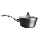 Calphalon 1.5 Qt Saucepan With Glass Lid 87012 Hard Anodized Induction Pot Used. Price: $33.00.