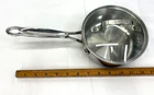 Cuisinart 8319-14P Qt Stainless Steel Saucepan W Glass Lid Induction Ready Used. Price: $24.00.