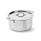All-clad D3 3-PLY Stainless Steel Stockpot W/ Lid 8 Quart Nwt New. Price: $180.00.
