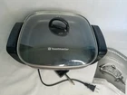 Toastmaster Electric Skillet Model # TM-121SK Used. Price: $20.00.