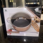 Lexi Home Casserole Pot 4.8QT Tri-ply Stainless Steel Nonstick Glass Lid Cooper New. Price: $69.00.