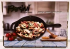 Parini Cookware Cast Iron Fry Pan 10" Pre-seasoned Drain Spout Hand Round New. Price: $32.65.