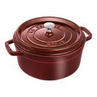 Staub 4-QT Round Cocotte Grenadine 40509-357-0 Made France Cast Iron New. Price: $329.16.
