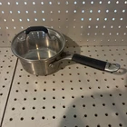 Calphalon 1QT Stainless Steel Pot With Glass Lid 8701 Kitchenessentials Used. Price: $15.99.