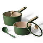 Carote 2QT & 2.5QT Sauce Pan Sets With Lid Ladle Cooking Pots Nonstick Sauc... New. Price: $50.10.