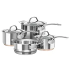 Chasseur Cuivre Stainless Steel 4PC Cookware Set - Saucepan Steamer Induction New. Price: $250.57.