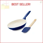 Greenpan Rio Healthy Ceramic Nonstick 8" Frying Skillet And Silicone Spatula New. Price: $29.87.