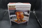 Parini Cookware Chicken Roaster Stainless Steel W/beer Can Holder! New Box.. Price: $15.00.