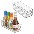 Pantry Stackable Clear Handles Storage Set Of 2 Idesign Plastic Cabinets New. Price: $35.99.