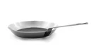 Bourgeat 062003 Black Steel Round Frying Pan, 10 1/4-INCH, Gray New. Price: $168.49.